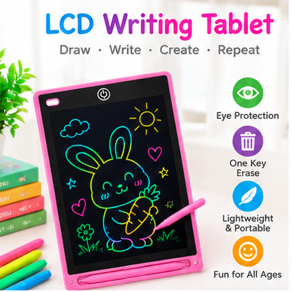 8.5" LCD Writing Tablet for Kids & Adults – Reusable Digital Drawing Board with Stylus