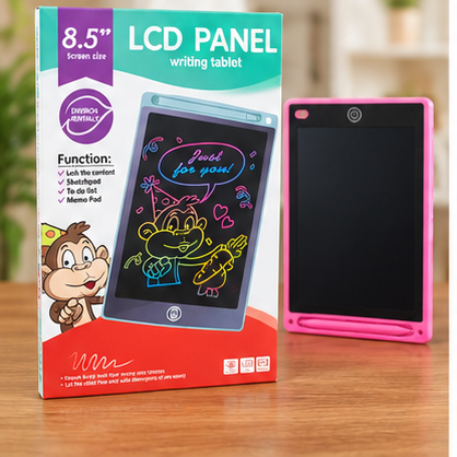 8.5" LCD Writing Tablet for Kids & Adults – Reusable Digital Drawing Board with Stylus