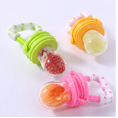 Baby Fruit Feeder Pacifier | Fresh Food Teether & Silicone Fruit Feeder for Babies