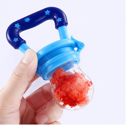 Baby Fruit Feeder Pacifier | Fresh Food Teether & Silicone Fruit Feeder for Babies